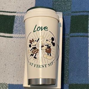 starbucks x mickey mouse and minnie hot drink tumbler